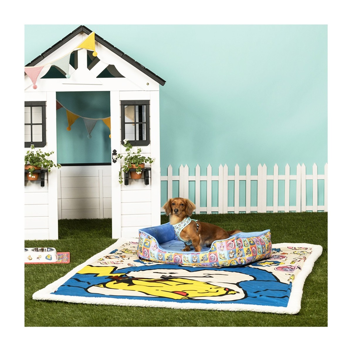 Pikachu Pokémon Playful Partners Pet Blanket | Pokémon Center