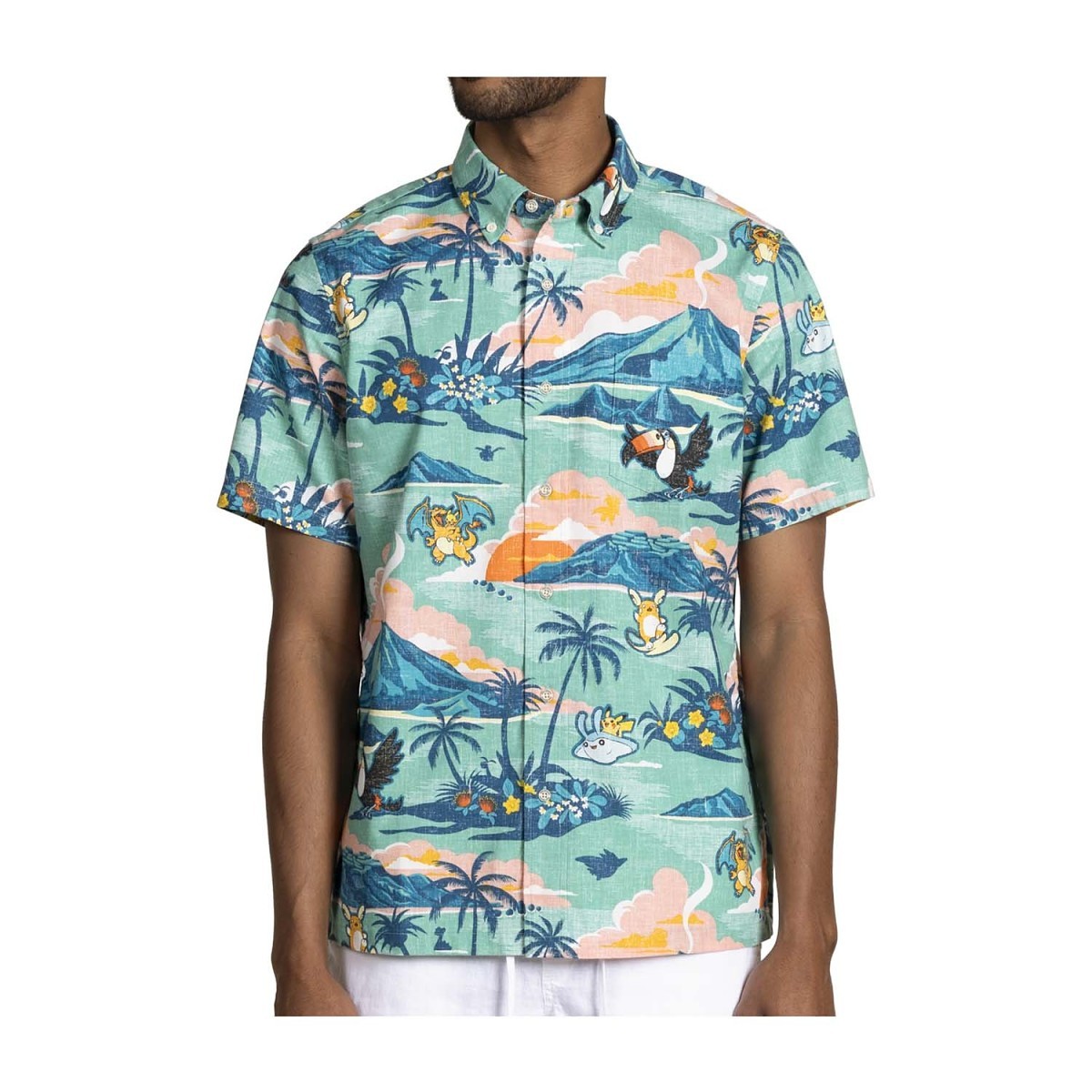 Explore Pokémon Aloha Shirt by Reyn Spooner - Men | Pokémon Center