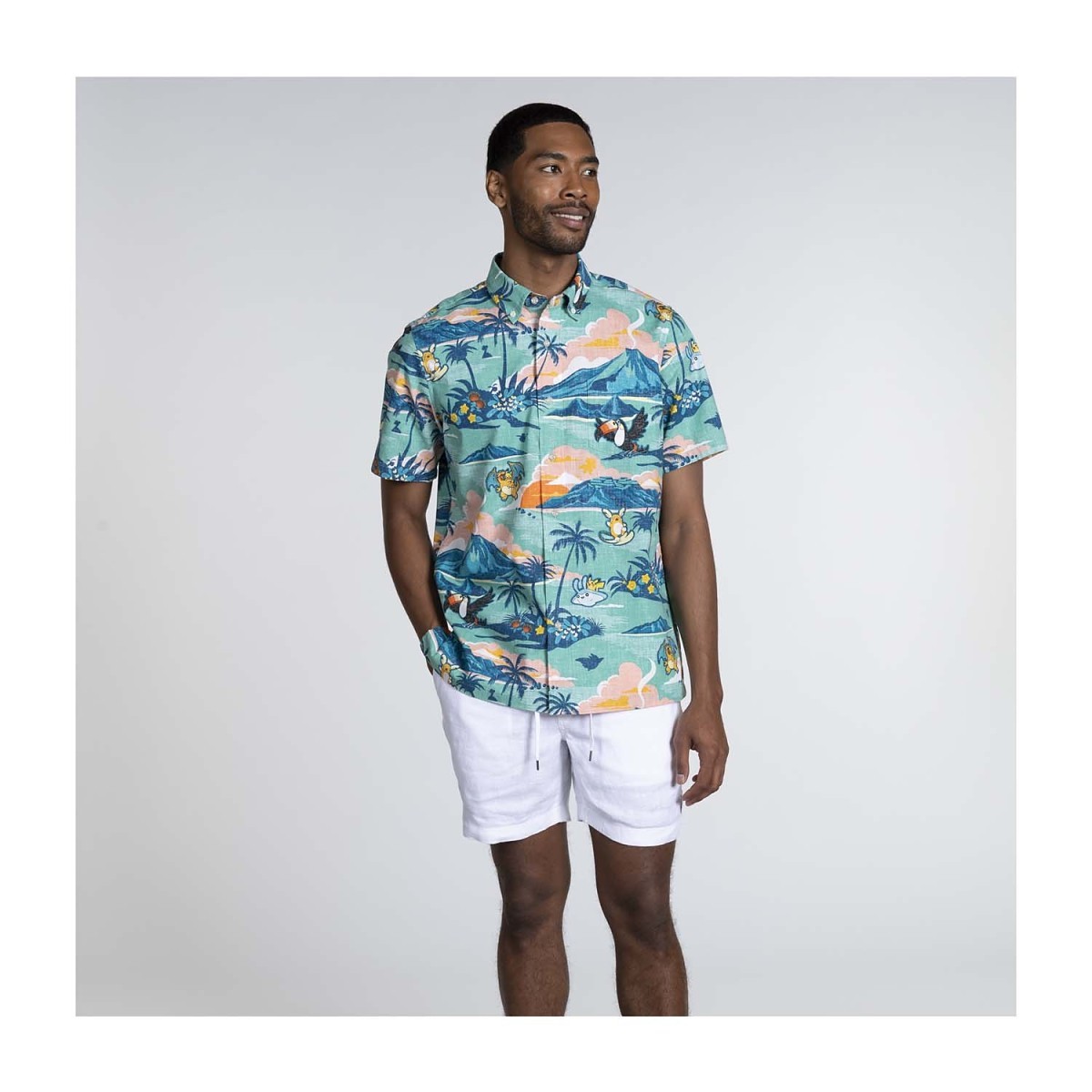 Explore Pokémon Aloha Shirt by Reyn Spooner - Men | Pokémon Center