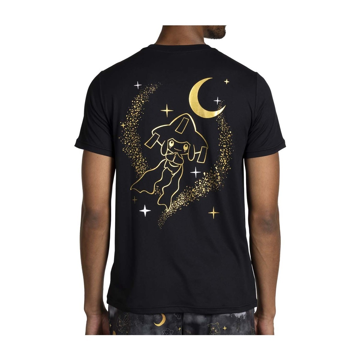Jirachi Sleep Black Sleep T-Shirt - Men | Pokémon Center Official Site