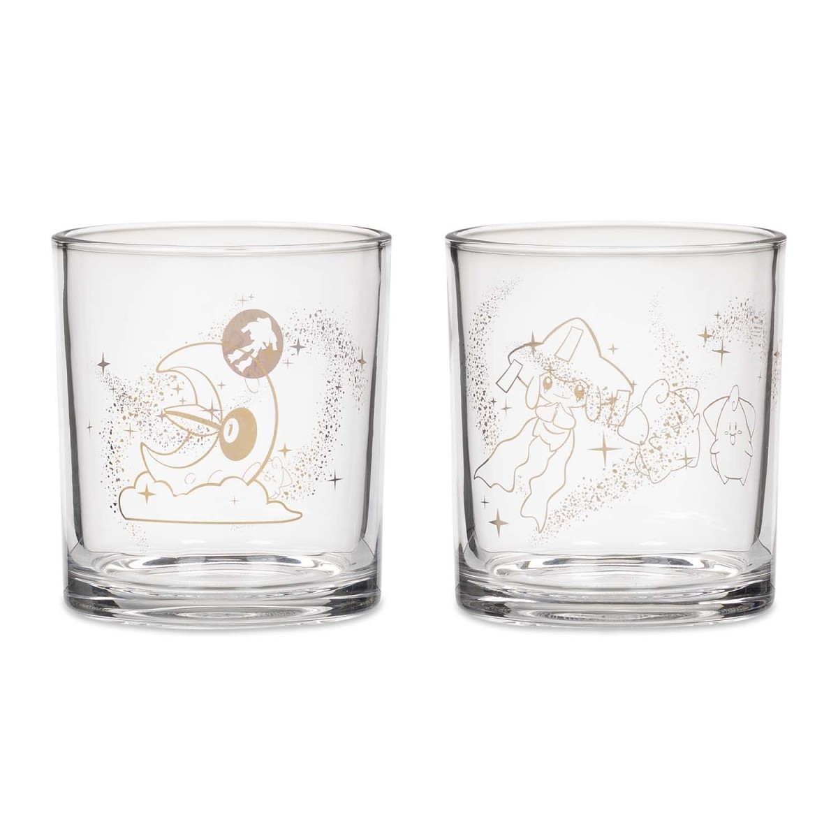 Jirachi Sleep Glass Tumblers (2-Pack) | Pokémon Center Official Site