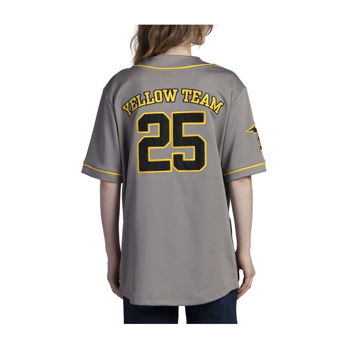 Pikachu Yellow Baseball Jersey - Adult | Pokémon Center Canada
