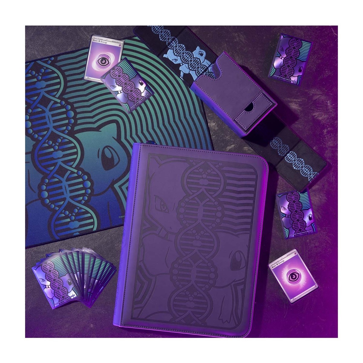 pokemon card binder mewtwo Pokmon Laser Engraved Binder/ Made To Order! Mewtwo. Engraved/Shipped In  USA