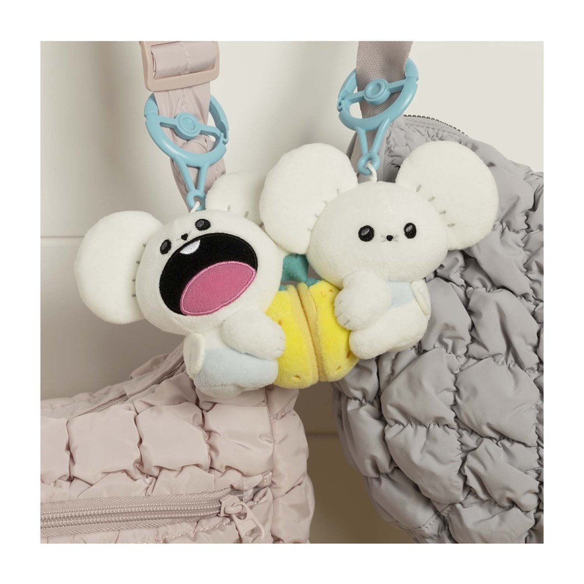 Tandemaus Munchies Watch Plush Key Chains (Set of 2) | Pokémon