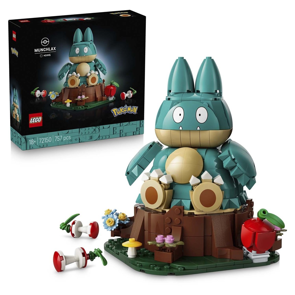 LEGO® Pokémon™ Munchlax | Pokémon Center Official Site