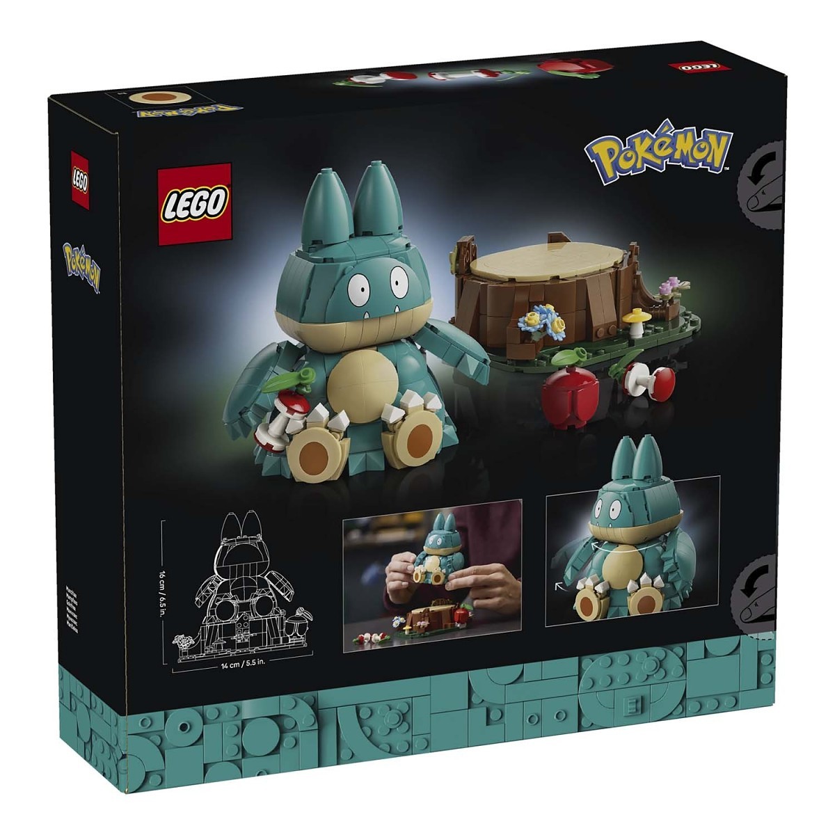 LEGO® Pokémon™ Munchlax | Pokémon Center Official Site