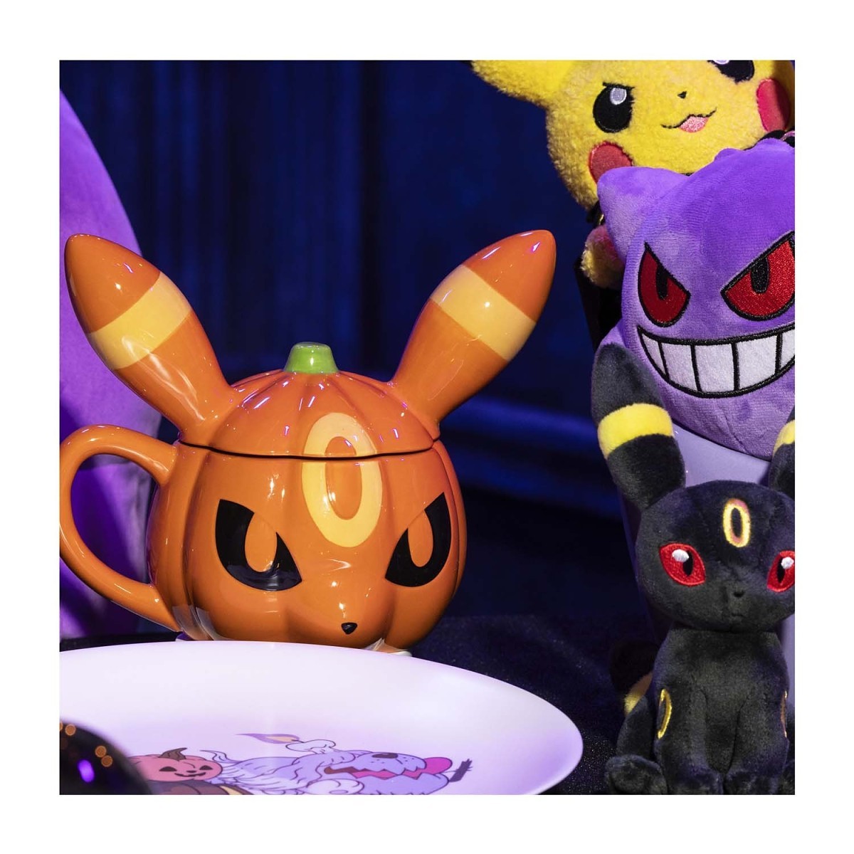 Pumpkin Umbreon Pokémon Halloween Sculpted Mug | Pokémon Center
