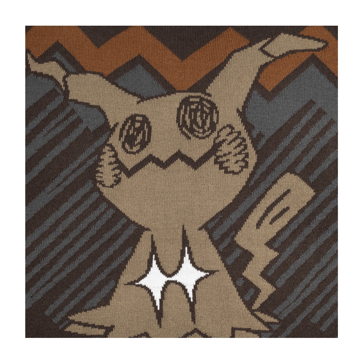Mimikyu Black Knit Sweater - Adult | Pokémon Center Official Site