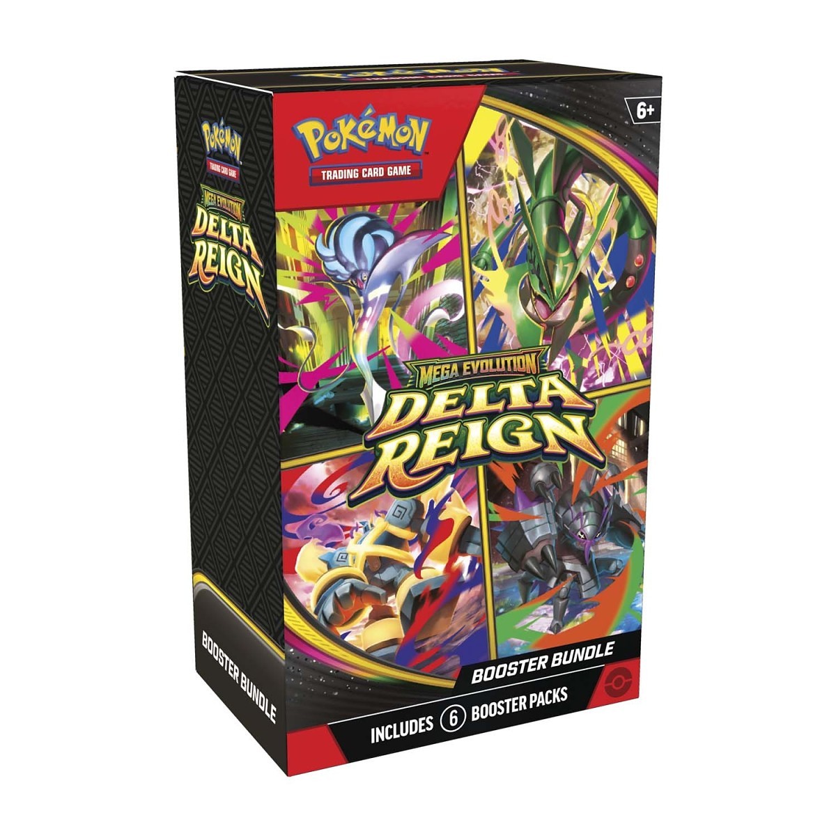 Pokémon TCG: Mega Evolution-Delta Reign Booster Bundle (6 Packs) | Pokémon  Center UK Official Site