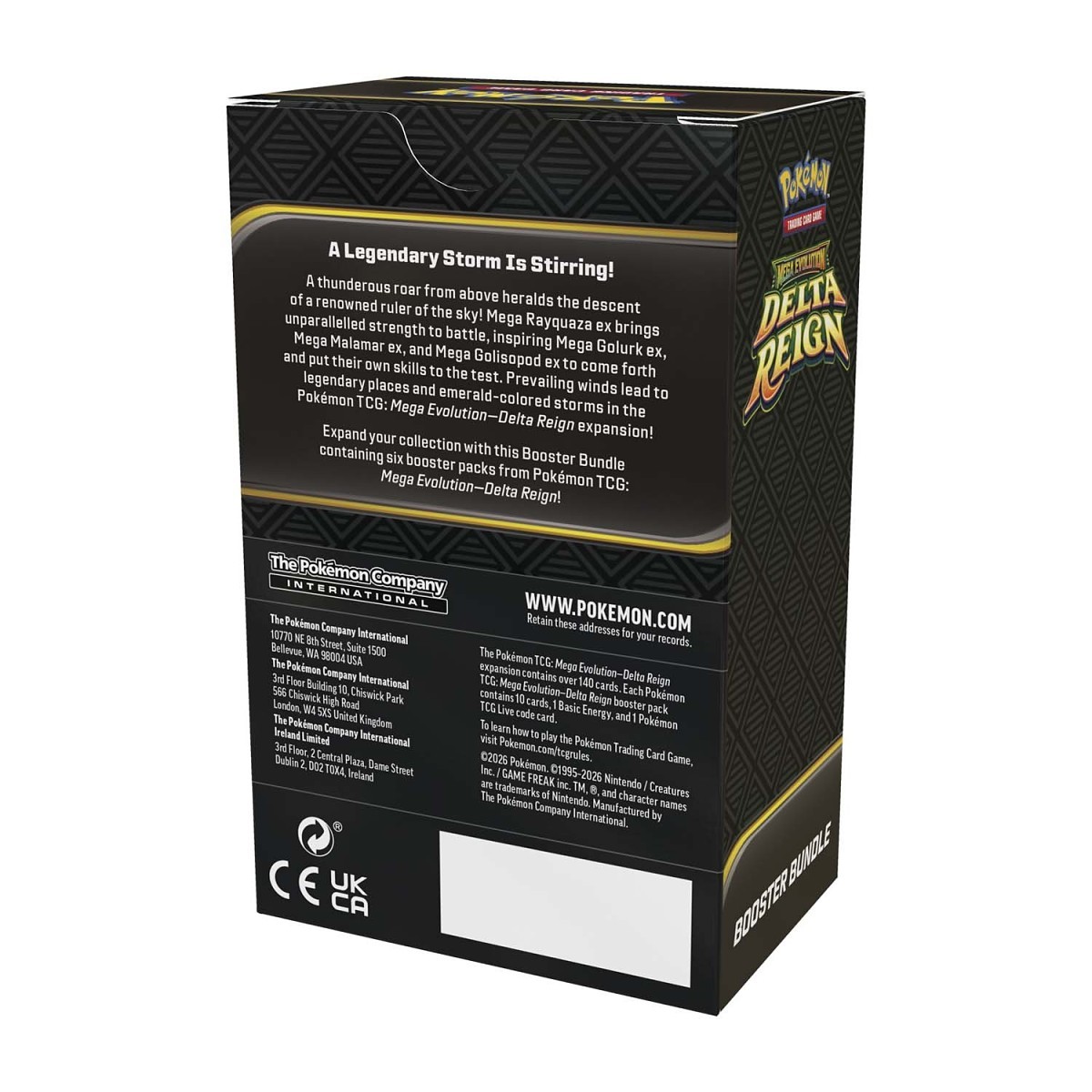 Pokémon TCG: Mega Evolution-Delta Reign Booster Bundle (6 Packs