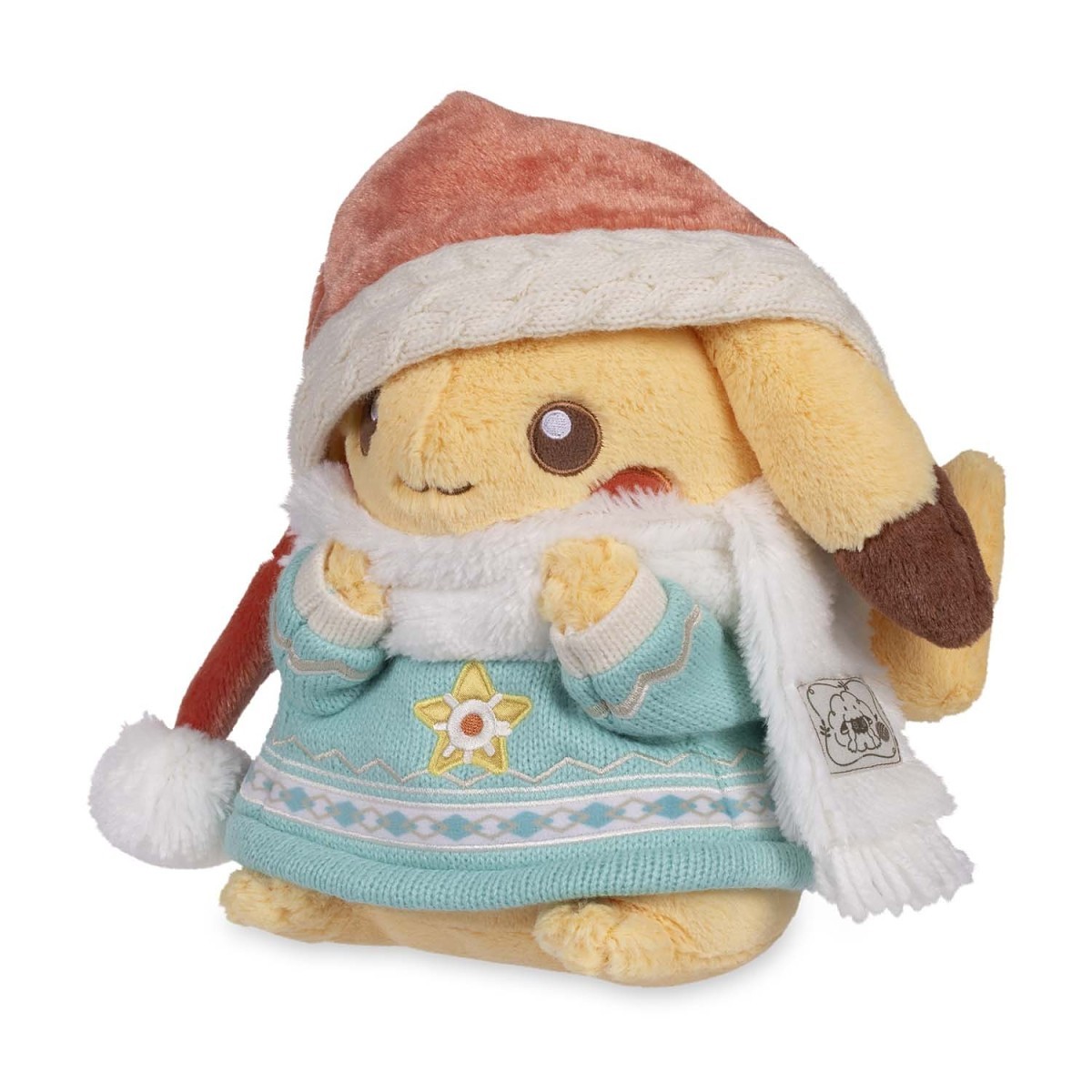 Pikachu Pokémon Holiday Plush - 10 ½ In.