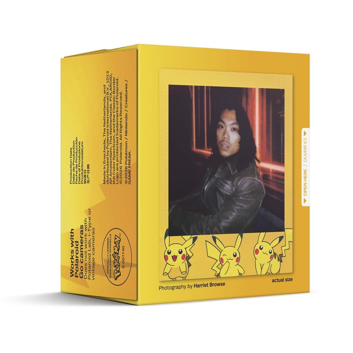 Pokémon × Polaroid: Polaroid Go Color Film—Pikachu Edition