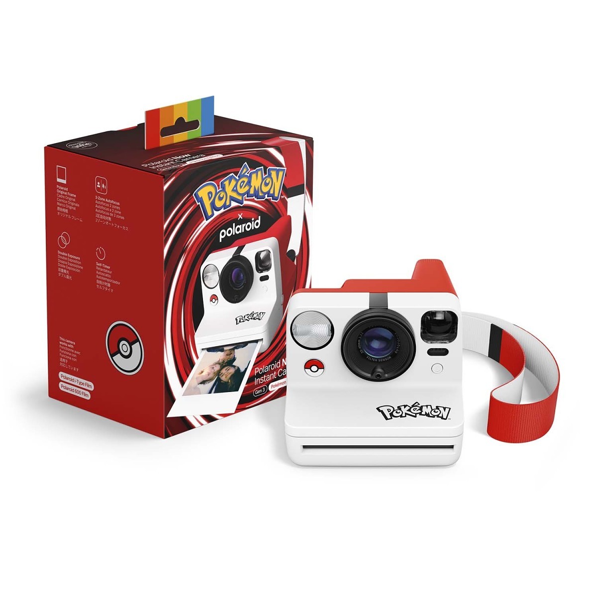 Pokémon × Polaroid: Polaroid Now Instant Camera Generation 3