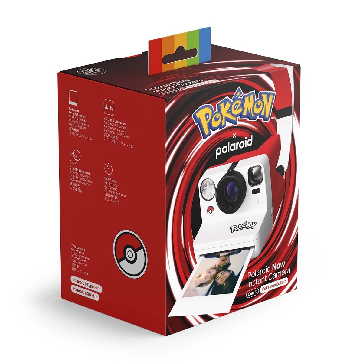 Pokémon × Polaroid: Polaroid Now Instant Camera Generation 3