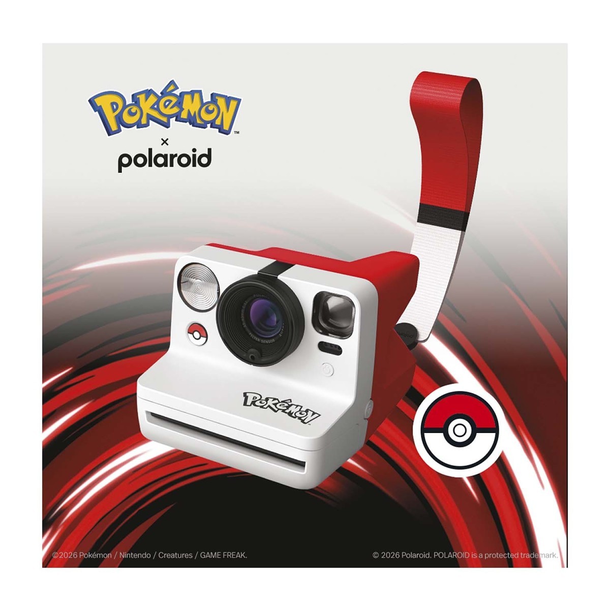 Pokémon × Polaroid: Polaroid Now Instant Camera Generation 3