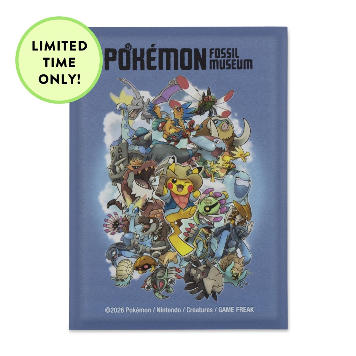 Pokémon Fossil Museum: Pokémon TCG Card Sleeves (65 Sleeves