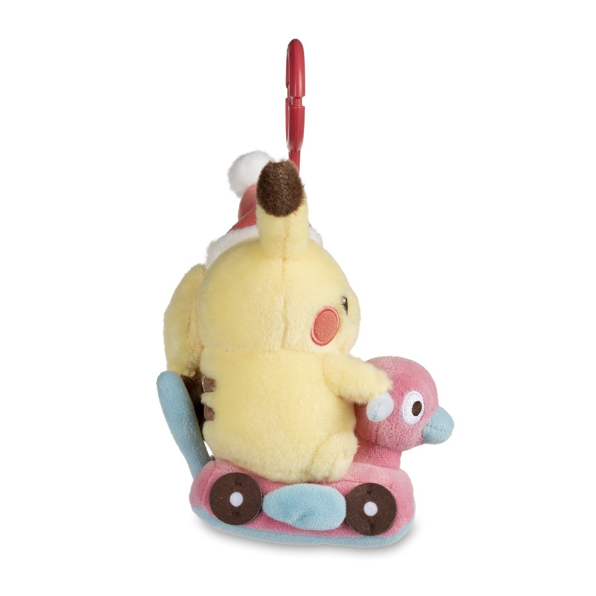 Pichachu Types Pikachu & Porygon2 Holiday Helpers Plush Key Chain | Pokémon Center ...