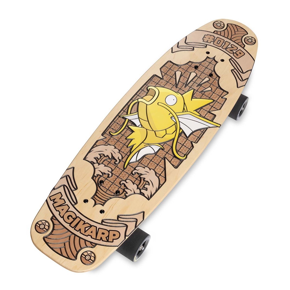 Pokémon Center × Bear Walker: Shiny Magikarp Skateboard | Pokémon