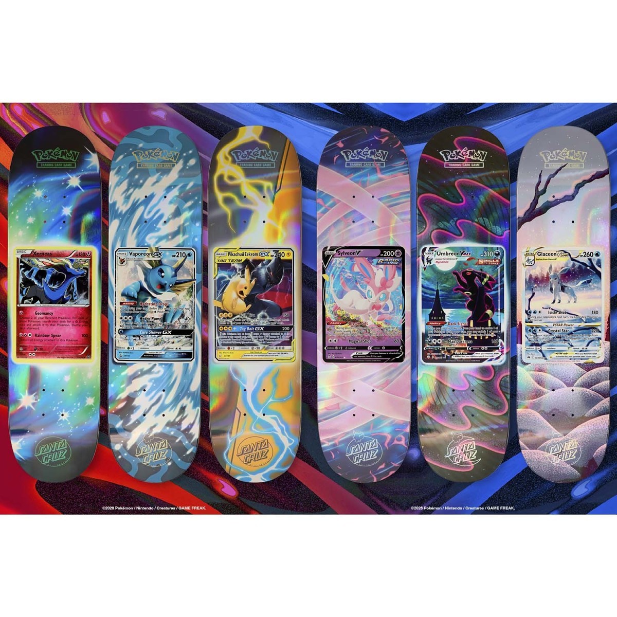 Pokémon Blind Bag Skateboard Deck by Santa Cruz | Pokémon Center