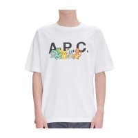 Pokémon × A.P.C.: White The Crew T-Shirt - Men | Pokémon