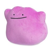 Ditto Poke Plush 8 In. Pokemon Center UK Official Site