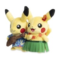 Paired Pikachu Celebrations: Tropical Pikachu Plush - 8 In