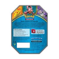 pokemon trading card game battle heart tin Pikachu EX XY174 PTCGL Code  Cavern Cards, LLC Each of these rugged tins contains a mighty Pokemon DataBlitz - HEROIC POKEMON-EX POWER