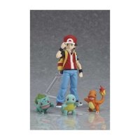 Boneco Ash Ketchum Uniforme Vermelho (Red): Pokémon Figma - Good