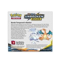 pokemon tcg unbroken bonds booster pack Pokémon TCG: Sun & Moon: Unbroken Bonds Booster Pack: 3 Pack main image 0