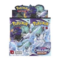 Nintendo Pokemon Sword & Shield Chilling Reign Booster Box - 190 Cards for  sale online