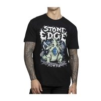 Tyranitar Pokémon Greatest Hits Black Relaxed Fit Crew Neck T