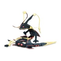 80cm High Quality Cute Rayquaza Plush Toy Shiny Pokemon Black