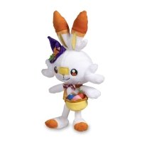 Scorbunny Pokémon Pumpkin Celebration Poké Plush - 9 ¾ In