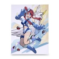 Pokémon Trainers: Red Canvas Wall Art