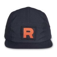 Team Rocket HQ Collection Black Five-Panel Hat (One Size-Adult 