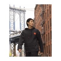 Team Rocket HQ Collection Black Pullover Anorak Jacket - Adult