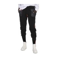 Team Rocket HQ Collection Black Fitted Fleece Jogger Pants