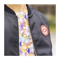 Veste Pokémon Center New Era Lézardon Taille L - Noire Style Bomber - Neuf Avec étiquettes