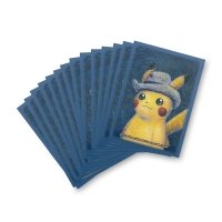 pokemon van gogh card sleeves Pokmon Center Museum 6-Card Sleeve Set Pikachu Gray Felt Hat  AARC Hobbies Part of the Pokmon Center  Van Gogh Museum collaboration. Van Gogh deck sleeves :