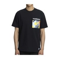 トップス POKEMON MEGA PIGMENT Tee size2 BLACK Pikachu Mix Pokémon Lounge Black T-Shirt - Men | Pokémon