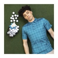 Snorlax Pokémon Clubhouse Blue Polo Shirt - Men | Pokémon Center
