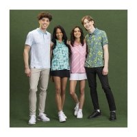 Pikachu Pokémon Clubhouse Green Polo Shirt - Men | Pokémon Center