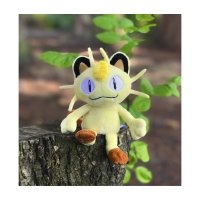 Peluche Pokémon Miaouss Go - Pokémon Fit - Taille 13 Cm - Collection Officielle - Cadeau Enfant