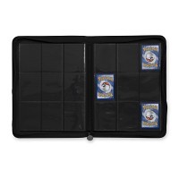 pokemon card binder with zipper nearby 4 Pocket 400 Card Holder Album, Pink Donut Trading Cards Holder Binder for Girl Teen Collection (Pink Donut, 400 Pocket) : Toys & Games Pages feature a low Ultra PRO Elite Series Charizard