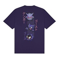 Pokémon × Dolly Noire: Pixel Gengar T-Shirt - Adult | Pokémon