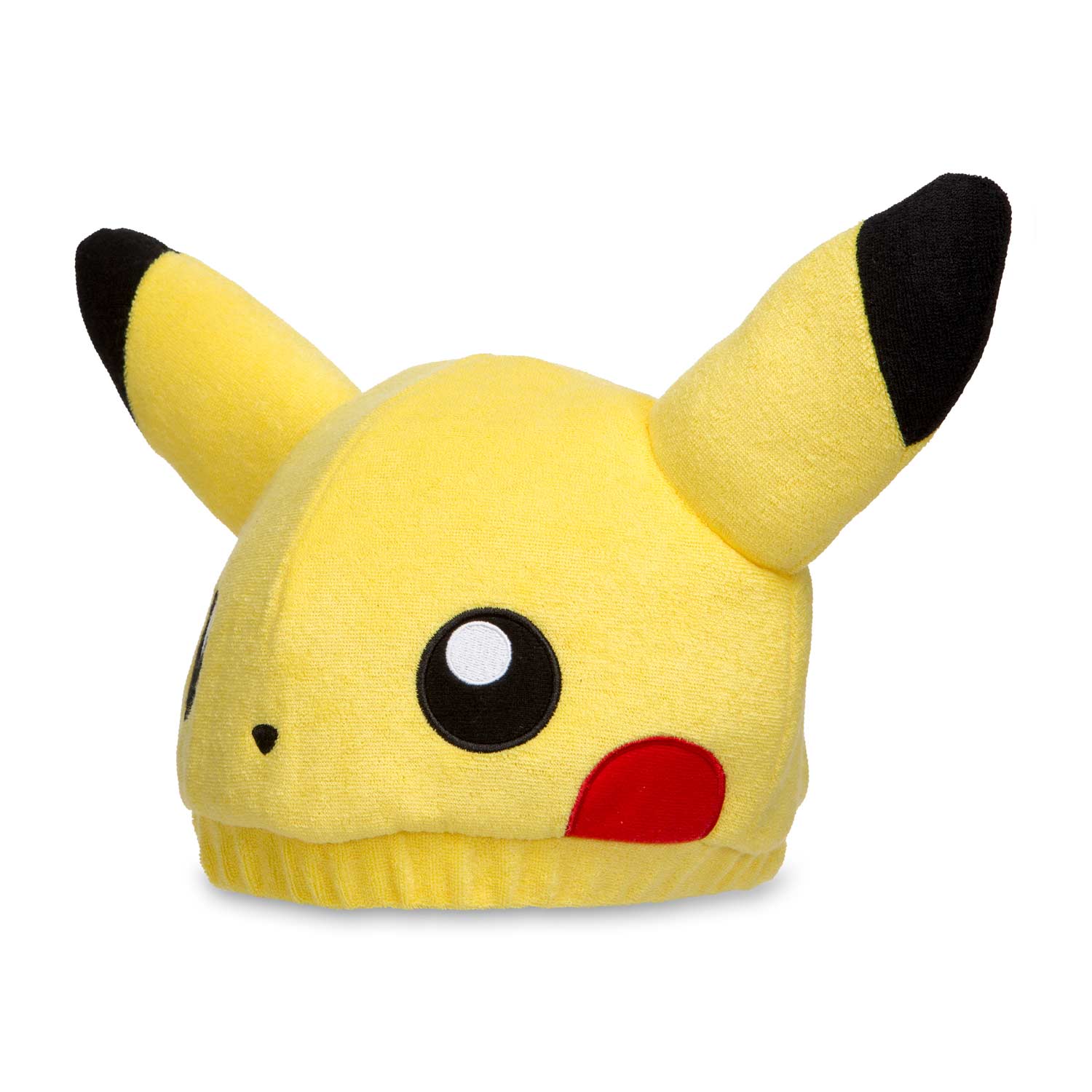 Pokemon Pikachu Cap Plush Snapback Yellow 18.5 x 13cm 
