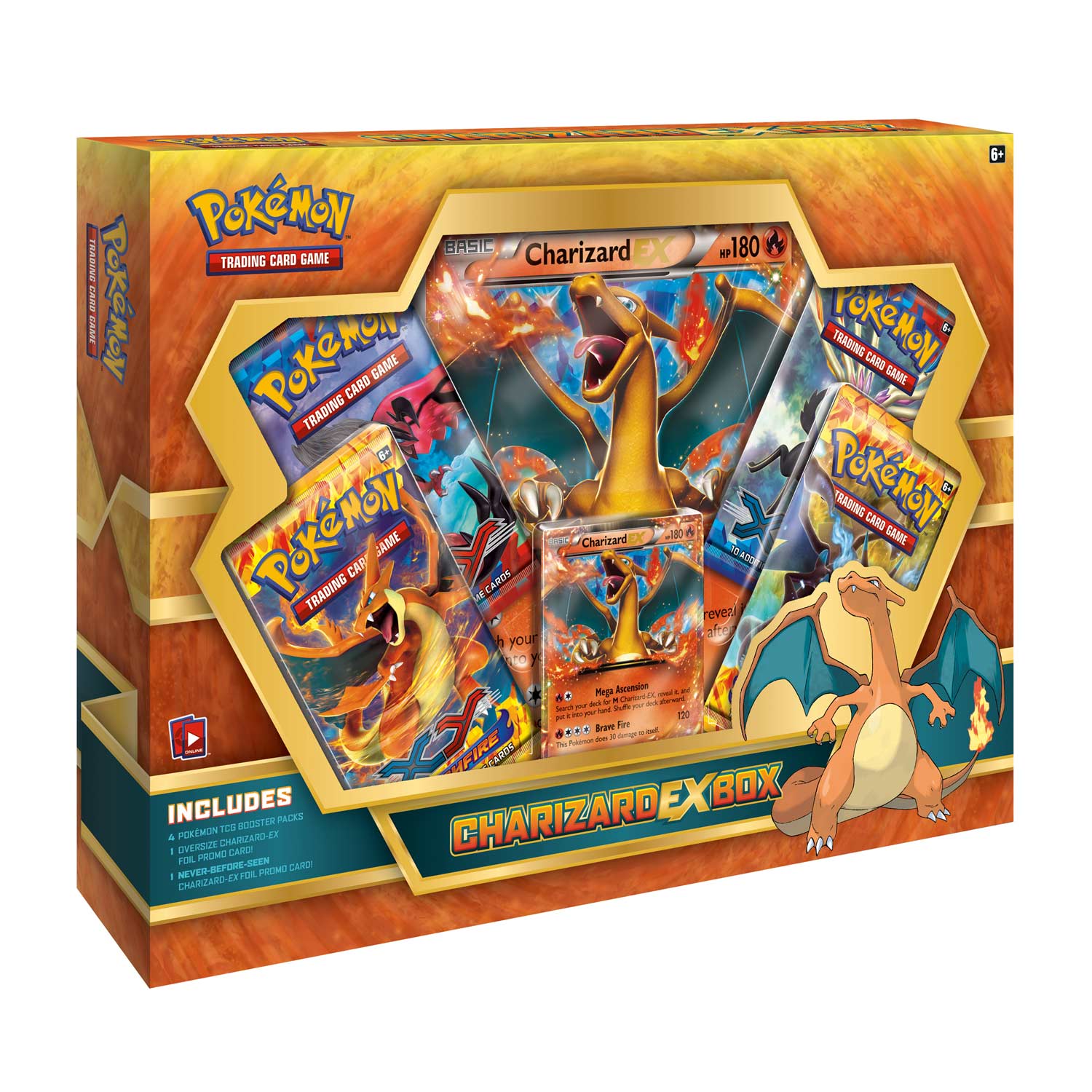 Pokémon TCG CharizardEX Box Pokémon Center Official Site