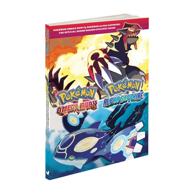 Pokemon Omega Ruby Pokemon Alpha Sapphire The Official Hoenn Region Strategy Guide Pokemon Center Canada Official Site