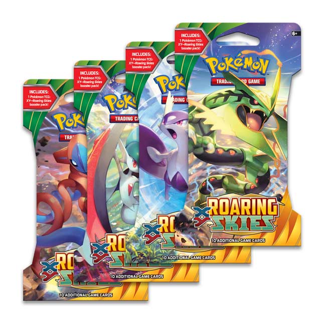 Pokémon TCG XYRoaring Skies Sleeved Booster Pack (10 Cards) Pokémon