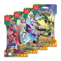POKEMON TCG XY ROARING SKIES 5 FACTORY SEALED BOOSTER PACK LOT 